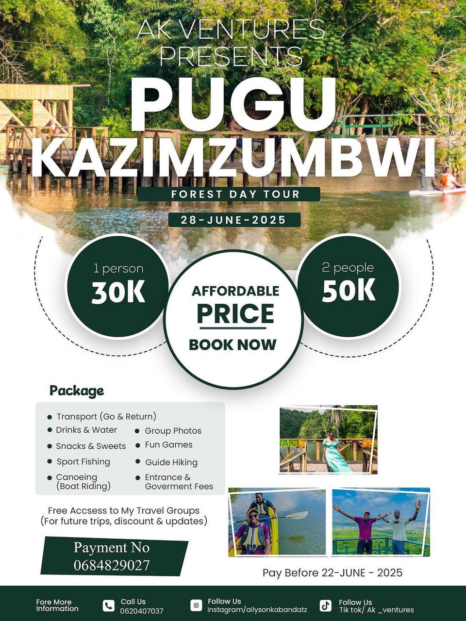 Welcome to the Pugu Kizimbwi Tour!